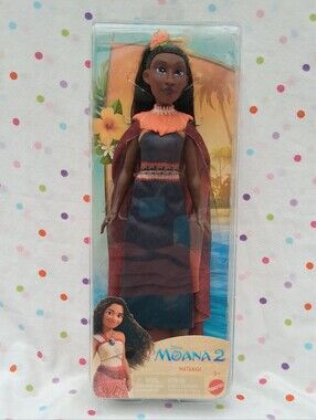 Disney Moana 2 Matangi Doll - Brown & Orange Outfit